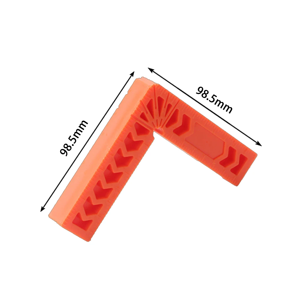 

6PCS 10*10cm/3.94*3.97inch 90 Degree L-Shape Positioning Square Carpentry Right Angle Ruler Assist Workshop Equipment Hand Tools