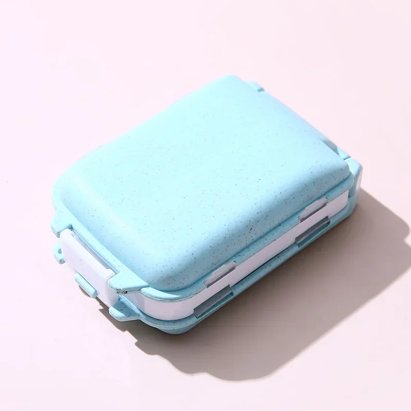 Boîte à pilules hebdomadaire à 8 grilles, organisateur de médicaments, boîte de rangement de comprimés, étui à pilules de voyage, distributeur de médicaments, conteneur Portable de soins de santé