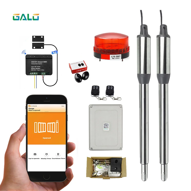 

WIFI Control AC220V Electric Linear Actuator 300kgs Engine Motor System Automatic Swing Gate Opener