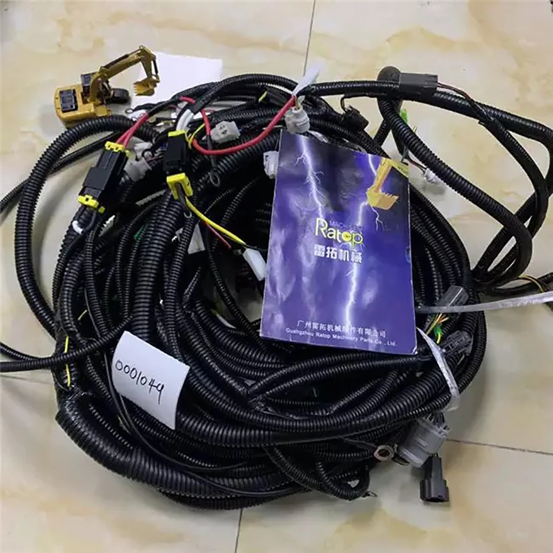 

EX100-2 EX100M-2 EX120-2 Excavator External Outer Wiring Harness 0001049 0001836