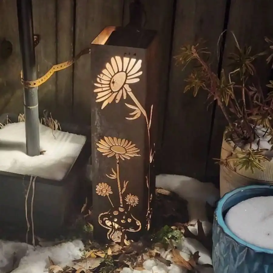 Vintage Fairy Garden Columns 3