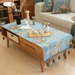 Proud Rose High Grade Chenille Table Cloth Rectangular Tea Table Cloth Tassel Thicken Table Cover Home Decoration Proud Rose High Grade Chenille Table Cloth Rectangular Tea Table Cloth Tassel Thicken Table Cover Home Decoration