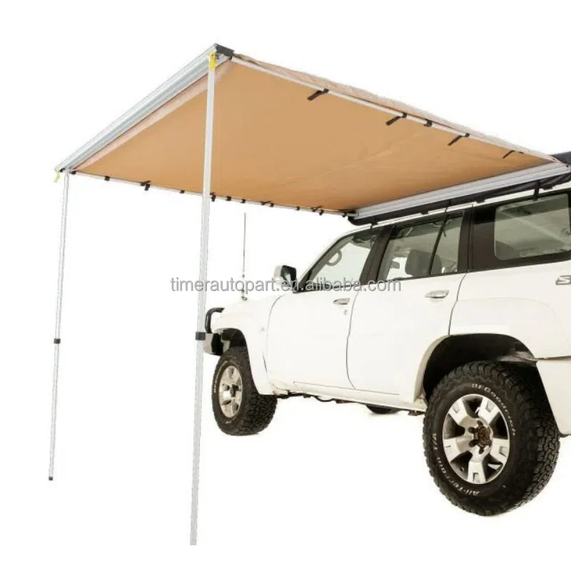 

4Wd Car Accessories Retractable Outdoor Camping Tent Roll Up Awning For Camper Van Portable Rv Heavy Duty Waterproof Sun Shade