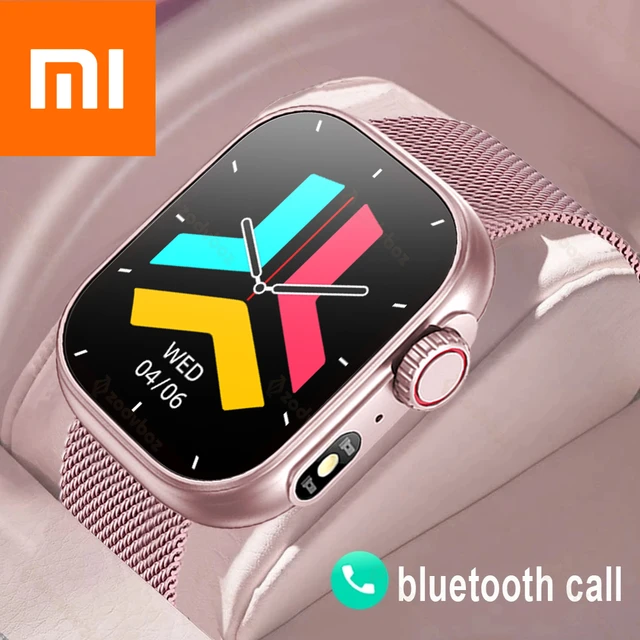 Xiaomi-reloj inteligente para mujer, pulsera con Dial personalizado,  resistente al agua, con temperatura corporal, táctil, para Android e IOS -  AliExpress