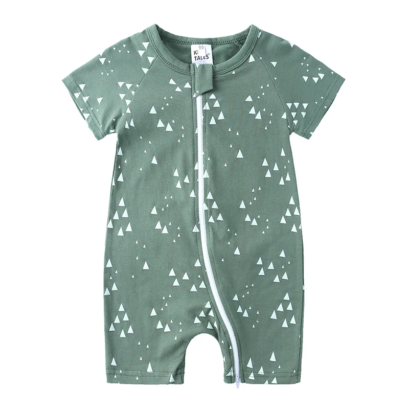 Baby Bodysuits Fur 0-36Months Baby Girls Boys Summer Print Short Sleeve Romper Novelty Infant Bodysuit Outfit Newborn One-piece Toddler Clothing cute baby bodysuits Baby Rompers