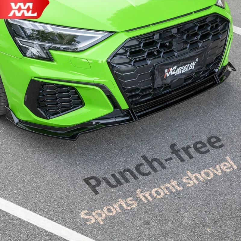 Punching-free shovel front bar for Audi A3 S3 8Y Sedan Hatchback Exterior Accessories car exterior accessories