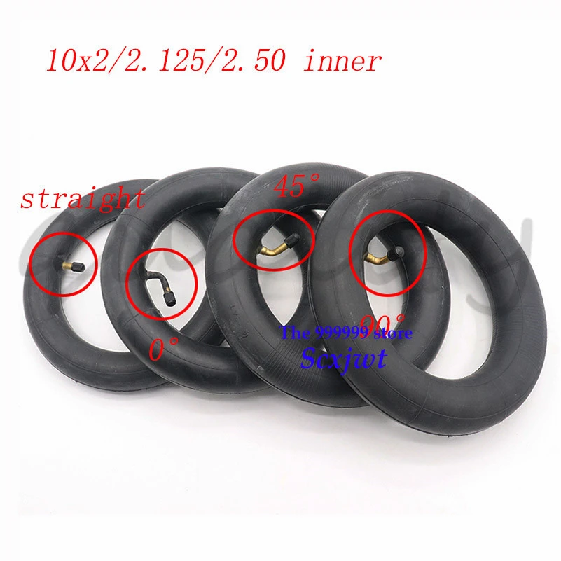 10x2" Inner Tube Angled Valve Baby Stroller Kid Pushchair Buggy - Foto 7