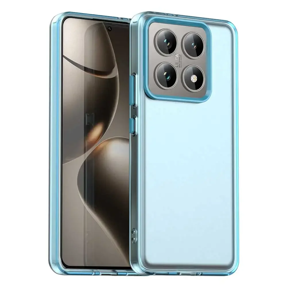 Matte Translucent Shockproof Phone Case - Frosted Finish Cover