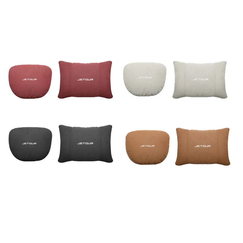 Car Neck Pillow Seat Headrest Lumbar Spine Protectio For Jetour T2 X70 Plus Dashing Accessories Key Cover Spoiler
