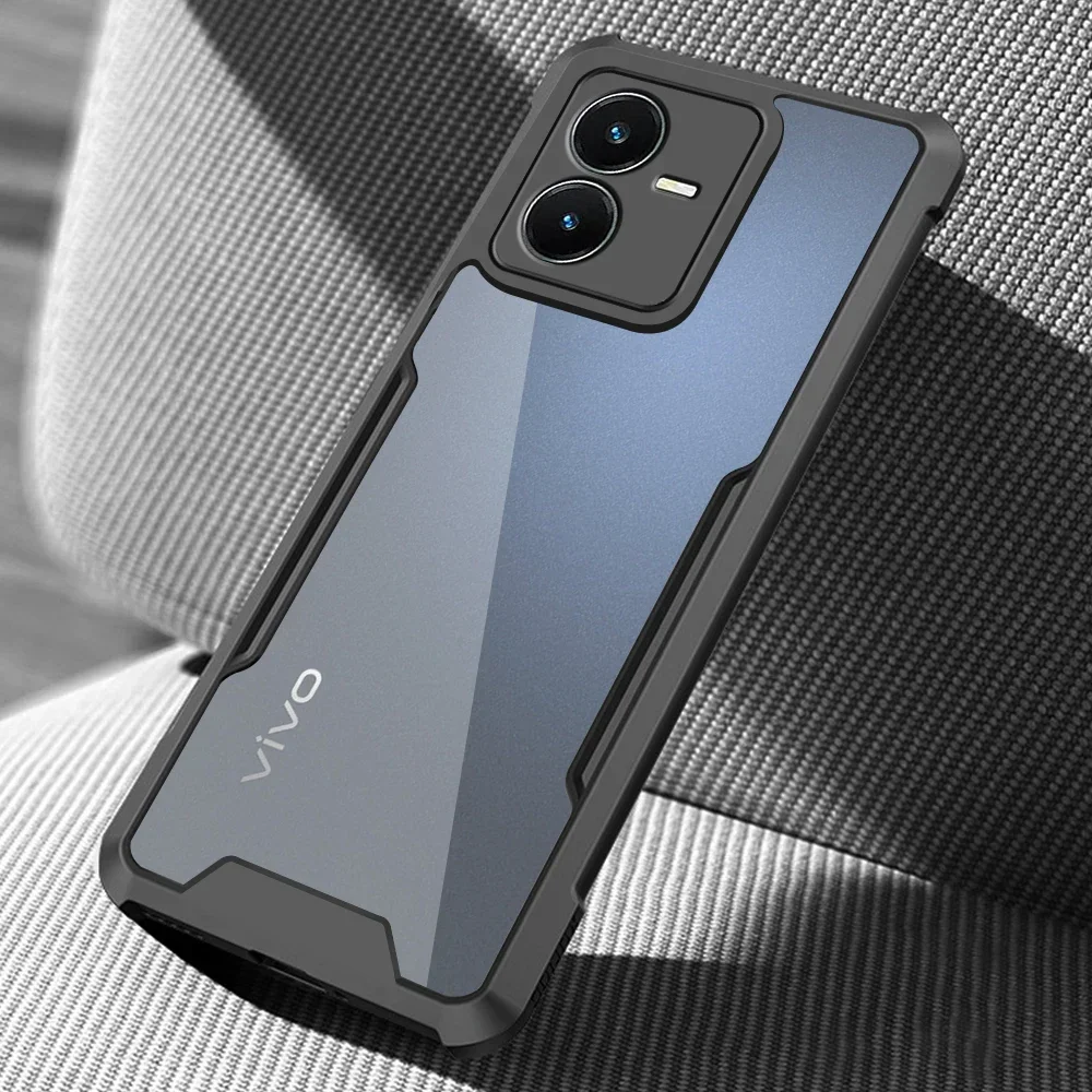 Acrylic PC Clear Back Protective Phone Case Cover