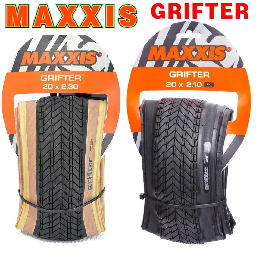 

MAXXIS GRIFTER BMX Bike Tire (M148) FOLDABLE TIRE 20x1.85 20*2.1 20x2.3 20*2.4 406 Wheel Bicycle Tire Bmx Pneu 20 Inch Bmx MTB