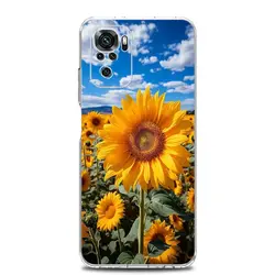 Sunflower Yellow Soft TPU Phone Case Cover for Note 12Pro 4G (B7)