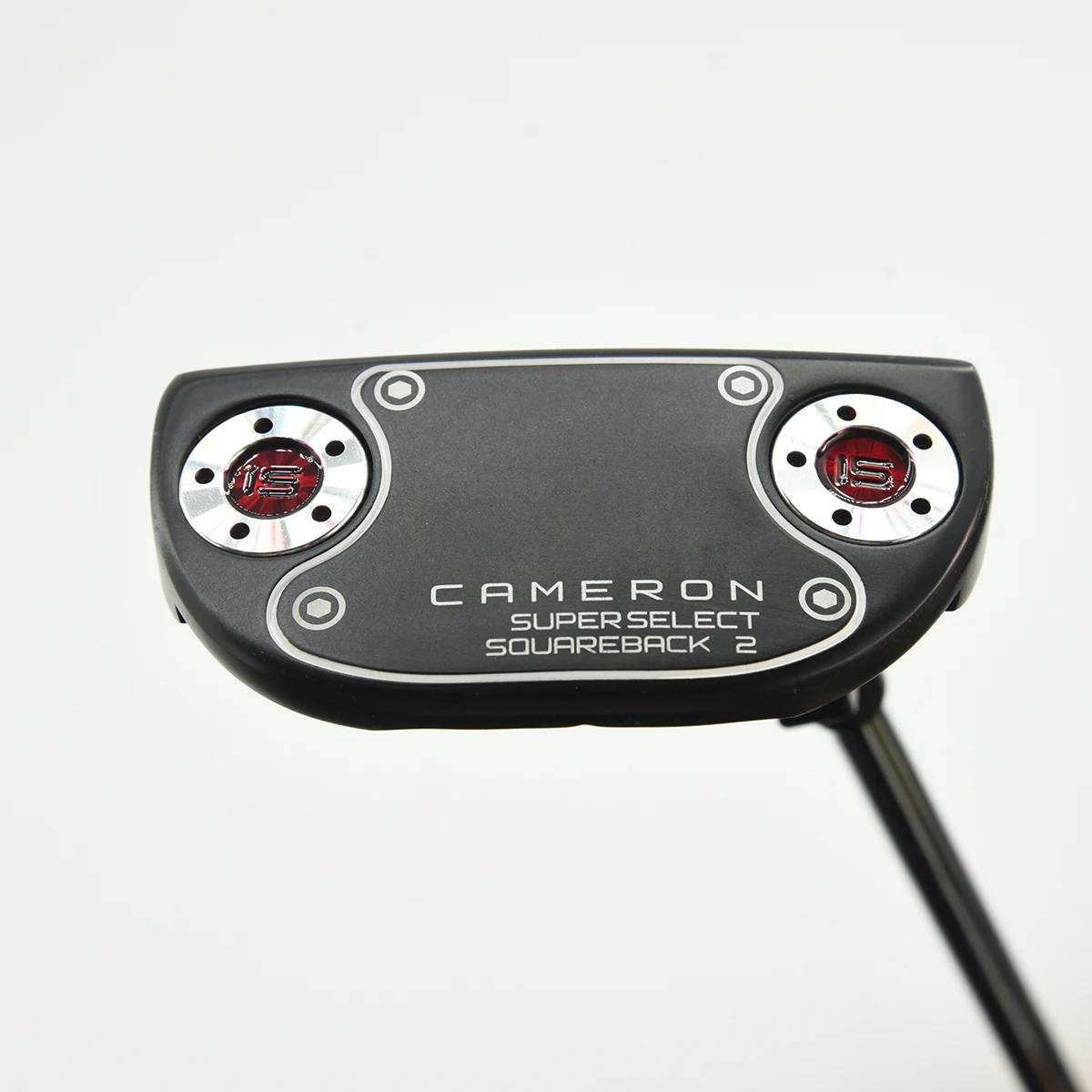 Squareback PhantomX Straight Semicircle Cowhorn Golf Putters 32-35 Inch Steel Shaft With Head Cover