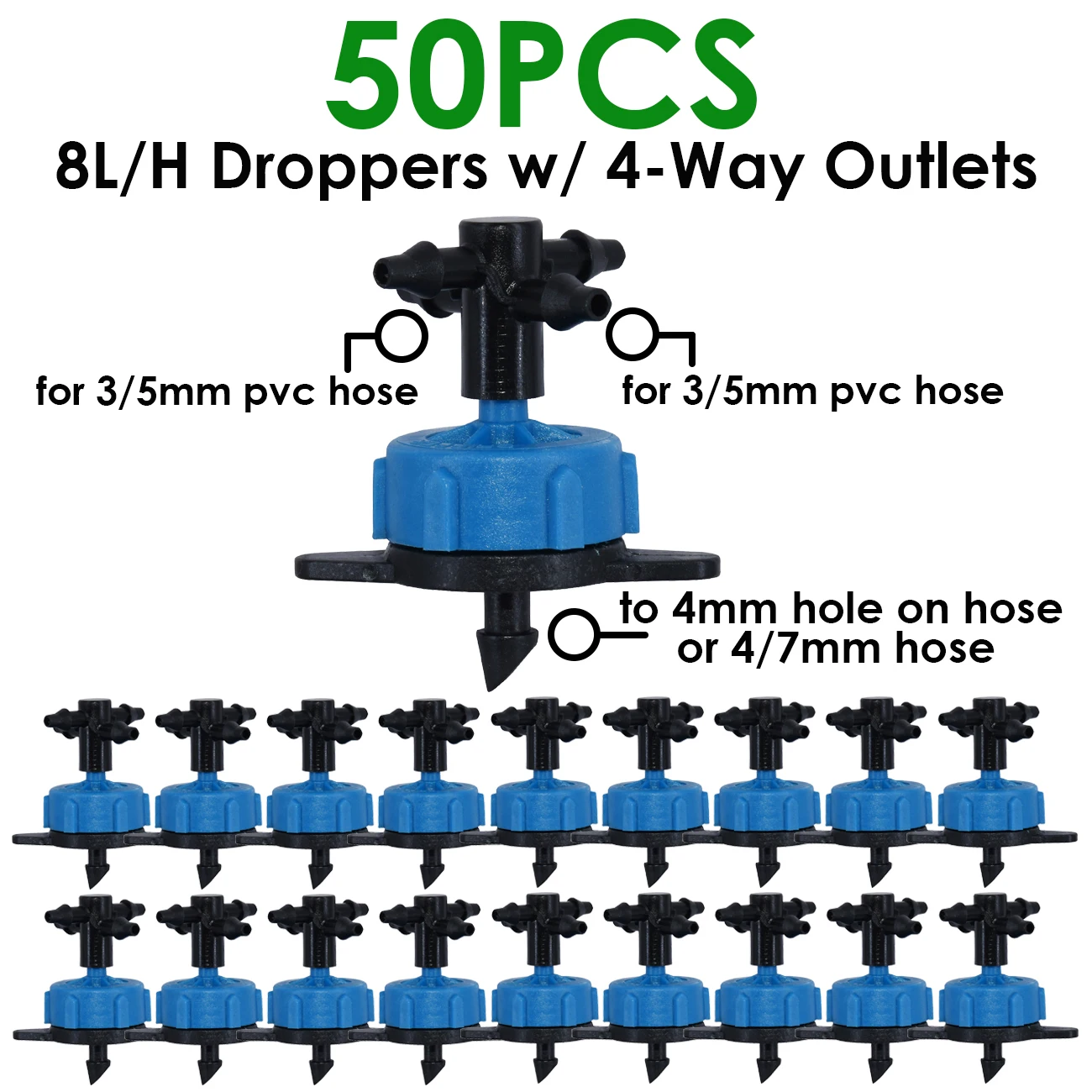 8L-4WAY-50pcs