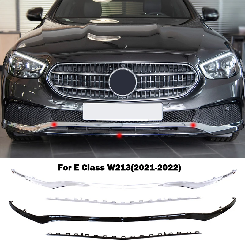 Front Lip Spoiler Nebel Lampe Streifen Chrome Plating Trim Für  