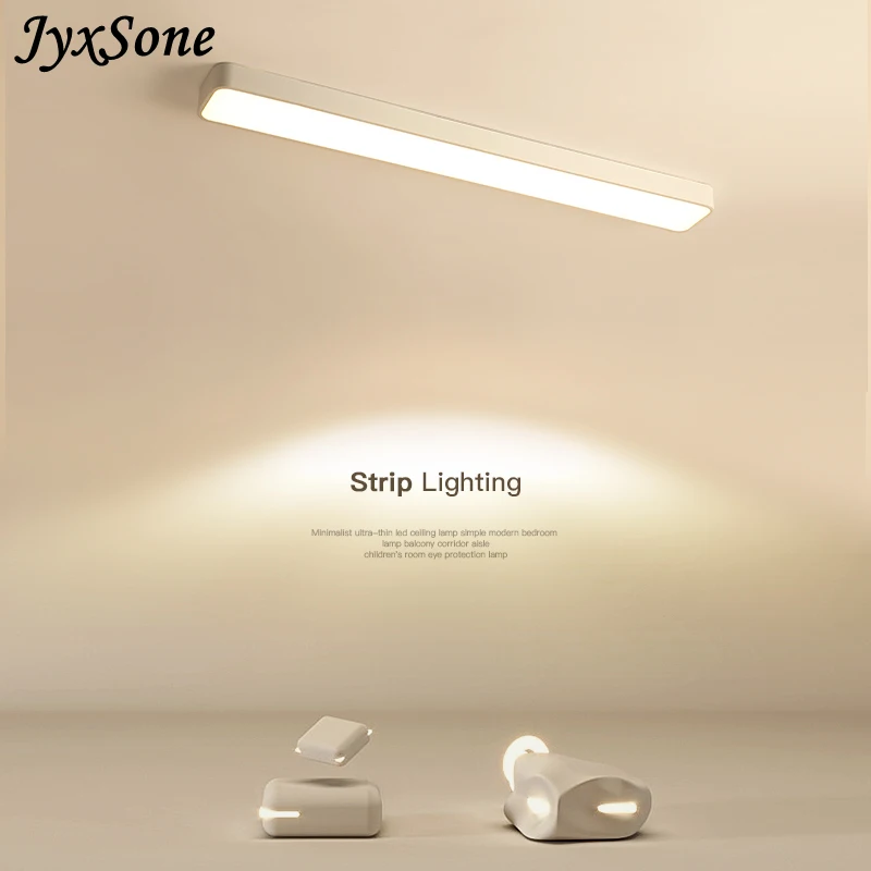 

Led Strip Ceiling Lights Fixtures Home Decoration Entrance Balcony Corridor Aisle Living Room Bedroom Indoor Ultra Bright Lamps