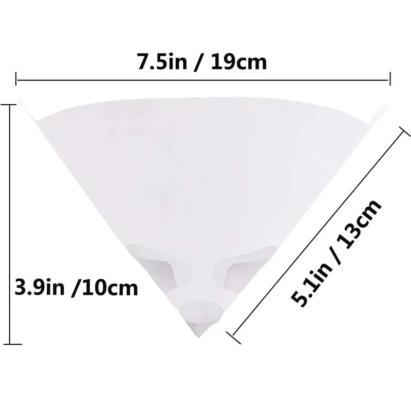 Paint Filter Paper Purifying Straining Cup Funnel Disposable 100 Mesh Paint Filte Mesh Conical Nylon Micron Paper 10/20pcs paint filter,paper filter