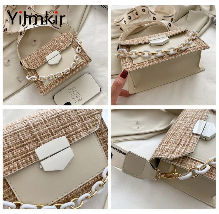 Bolsa de Ombro Viagem ao ar Bolsas e Carteiras Aleta Moda Corrente Cinta Larga Feminina Crossbody Casual Livre Multifuncional Senhoras 12 Computers & Electronics