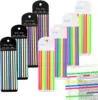 Highlighter Tape，1280 Pcs Long Transparent Highlighter Strips Page Markers Tabs for Annotating Books Removable Clear Highlighter 1