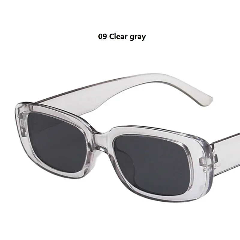 Small Rectangle Sunglasses Women Oval Vintage Brand Designer  display picture 3