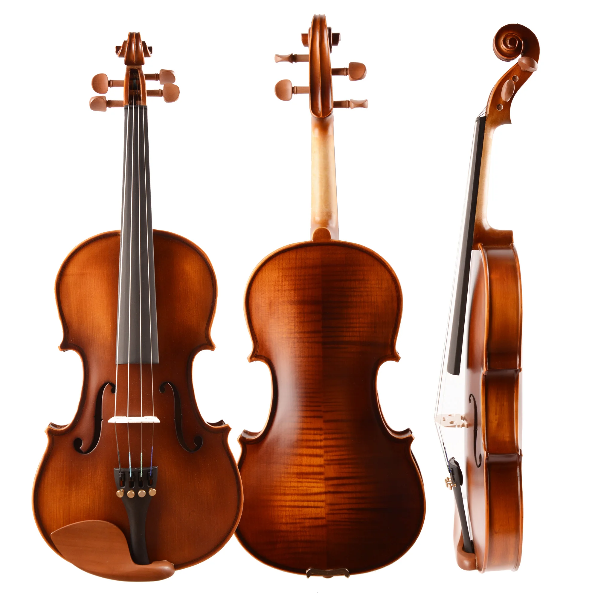 CHRISTINA Violin V02 for Beginner Dark Retro/Red Glossy