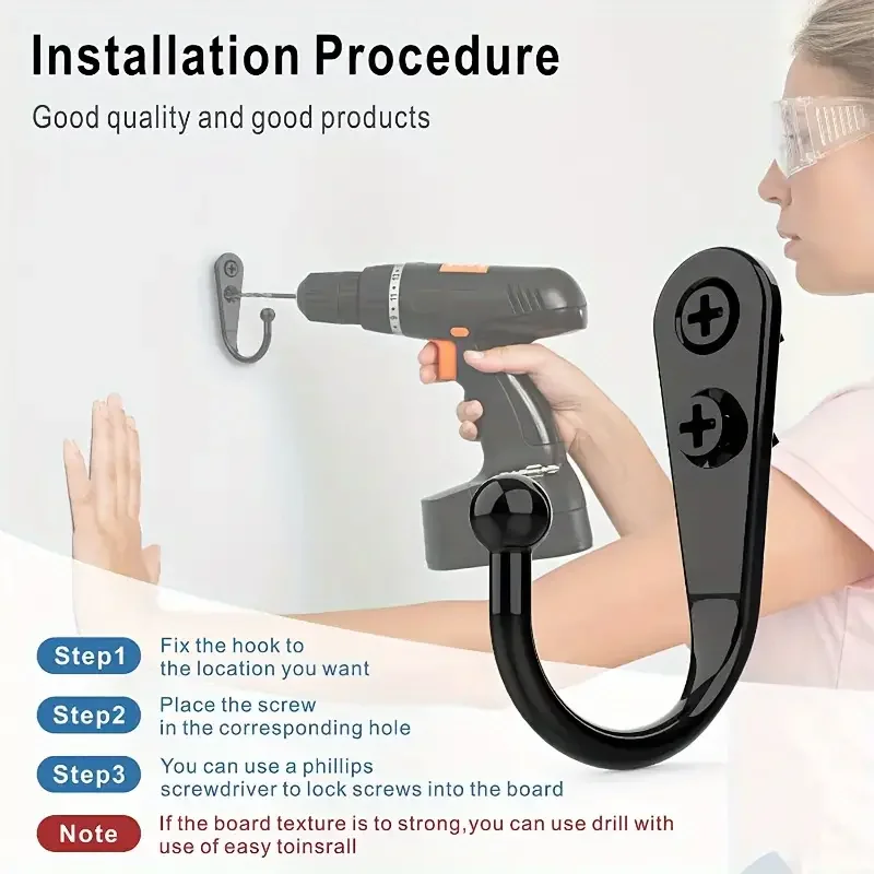 30-Piece Alloy Wall Hook Set 3