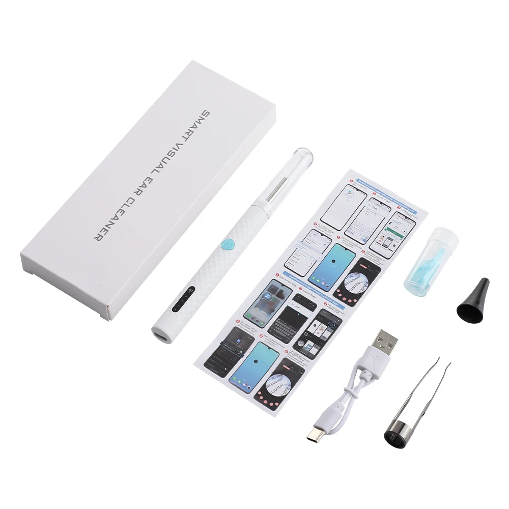 Smart Wifi Earwax Cleaner With Hd Camera For Ear Wax Removal_voghion.com