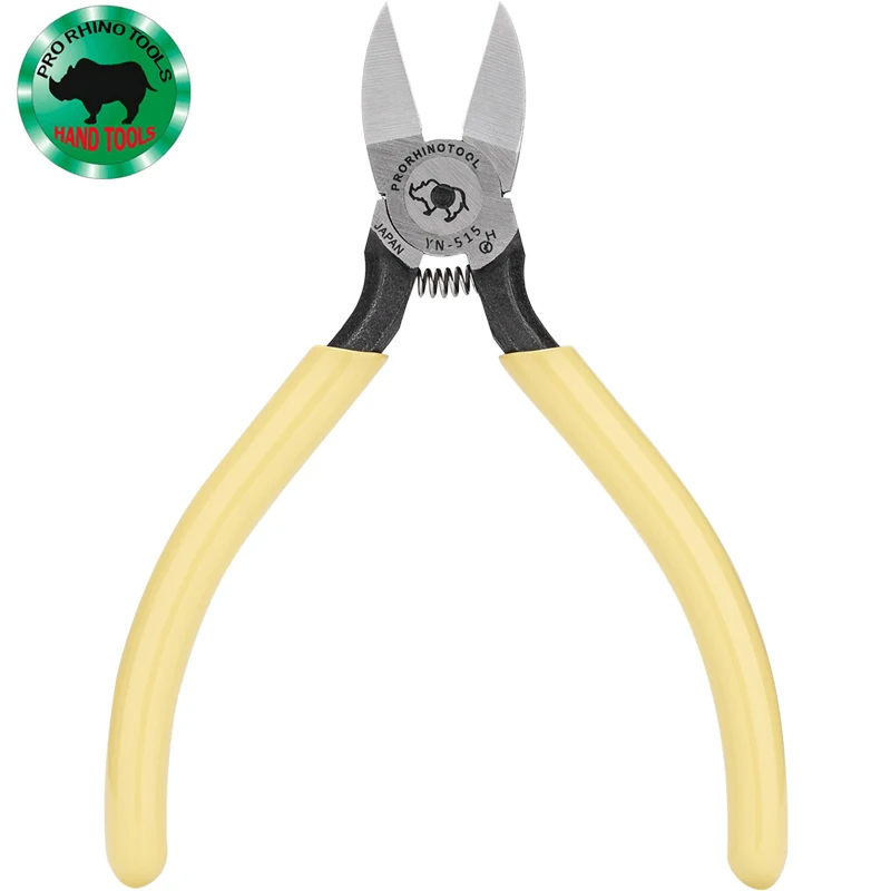 

RHINO 5 Inch Water Mouth Pliers Industrial Grade Flat Mouth Thin Blade YN-515 For Cutting Plastic Model Soft Iron Copper Wire