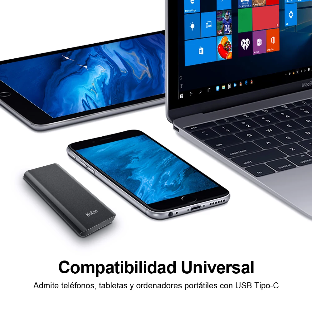 Netac External hd SSD 1tb hard disk 250gb 500gb 2tb portable ssd external hard drive Internal Solid State Drive Disk for Laptop