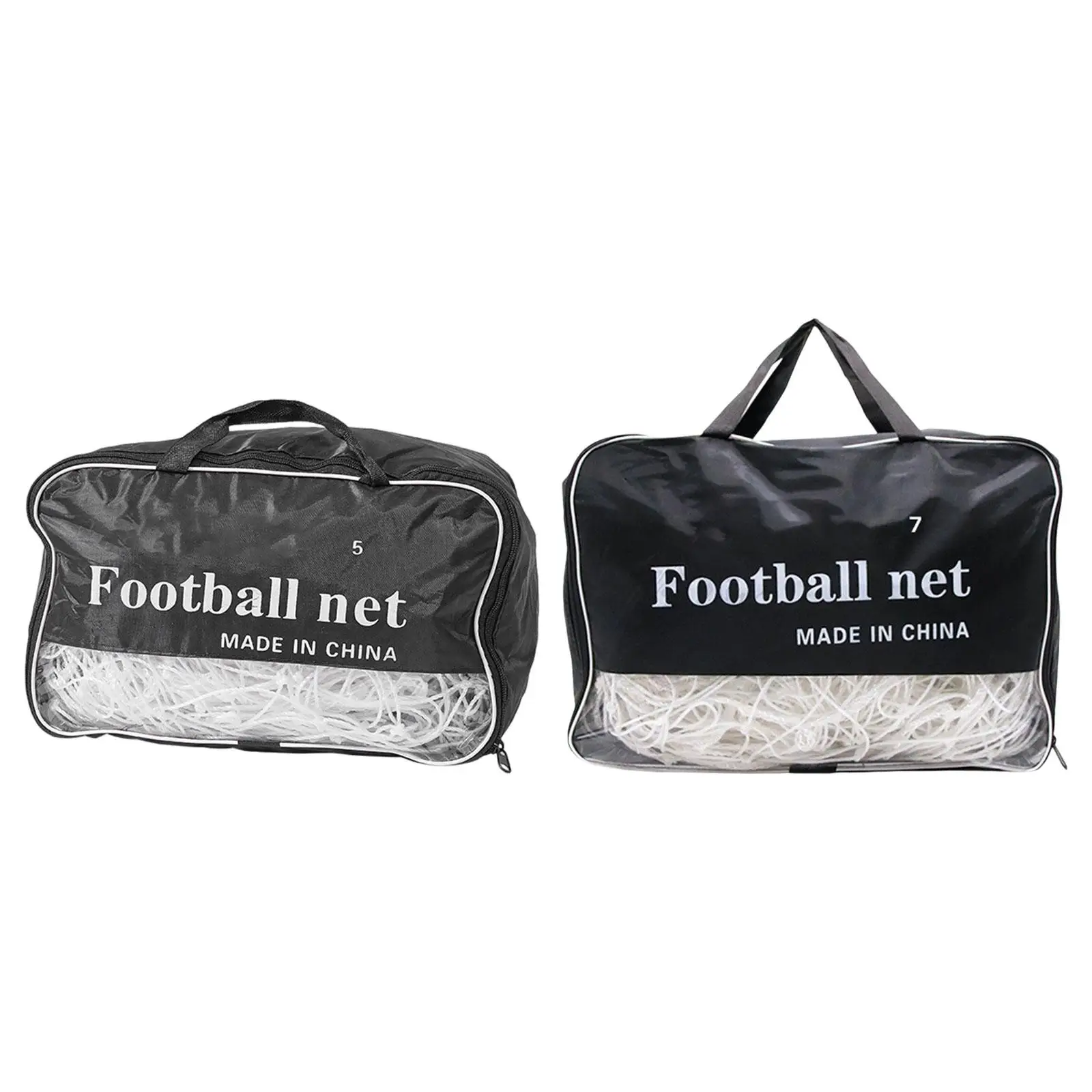 

Soccer Net Football Net with Storage Bag Soccer Goal Net Replacement for Park Competition Backyards Sports Accessories Teens