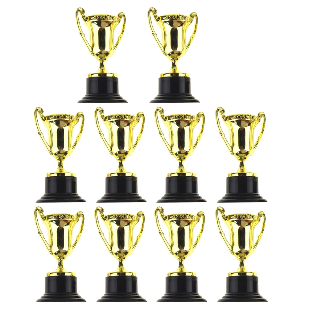 

Пластиковые мини-Кубки для трофеев, золотые награды, соревнования, призы, классные награды, церемония, приз вечерние сувениры