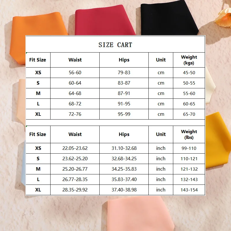 Seamless Thong Set for Women - Breathable V Waist G-String Panties in Solid Colors