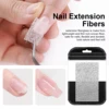 Nail Extension Fibers Gel Set Quick Nail Repair Constructed Adhesive Nail Care, Nail Fiber Rubber Base Gel Lasting Manicure Tool 2
