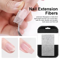 Nail Extension Fibers Gel Set Quick Nail Repair Constructed Adhesive Nail Care, Nail Fiber Rubber Base Gel Lasting Manicure Tool 2