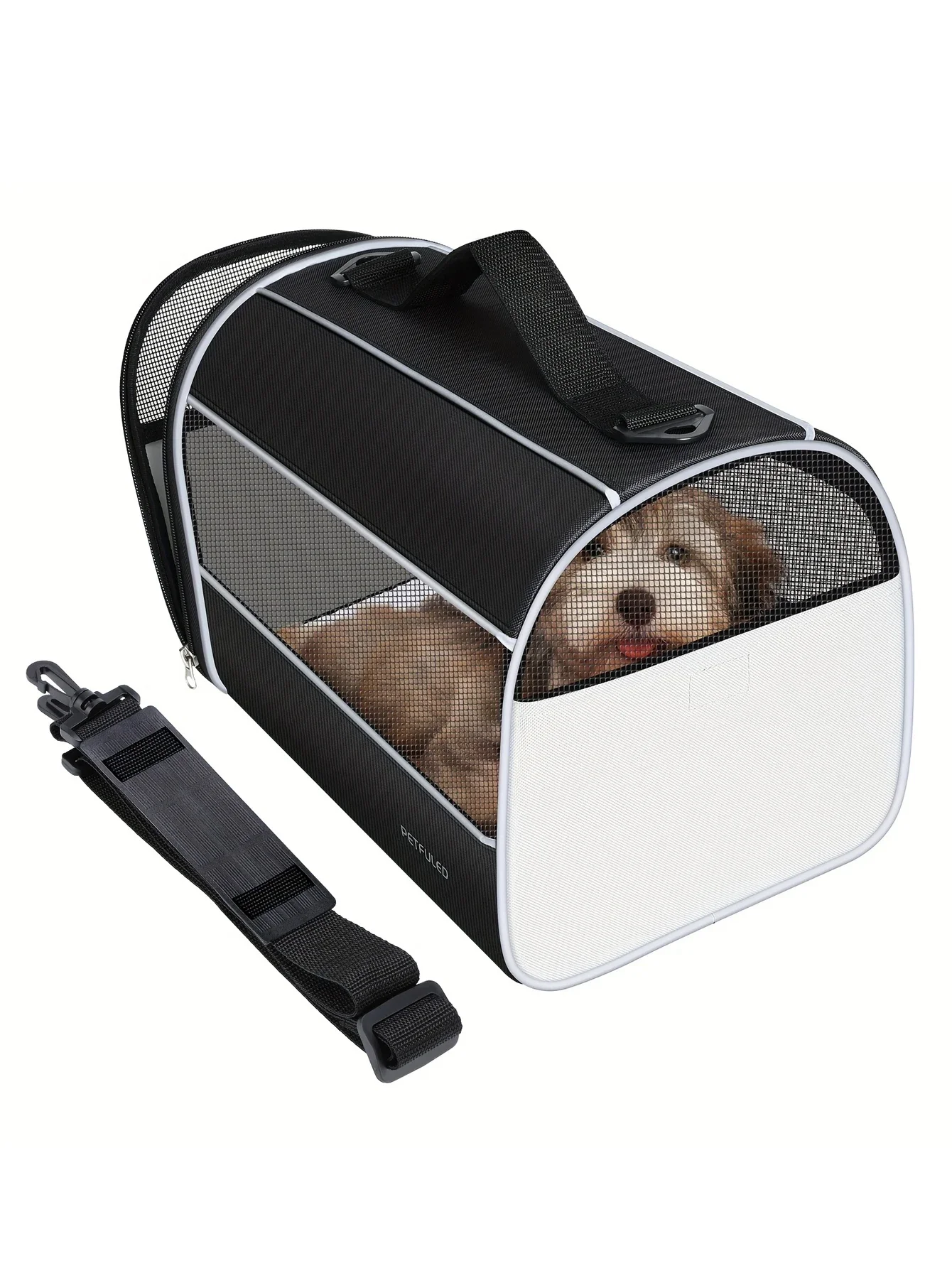 Cat Carriers Dog Carrier Pet Carrier for Small Medium Cats Dogs Puppies up to 16 Lbs, TSA Airline Approved Small Dog