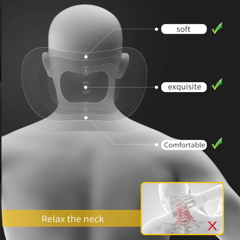 Alcantara Car Headrest Pillow for Neck Support