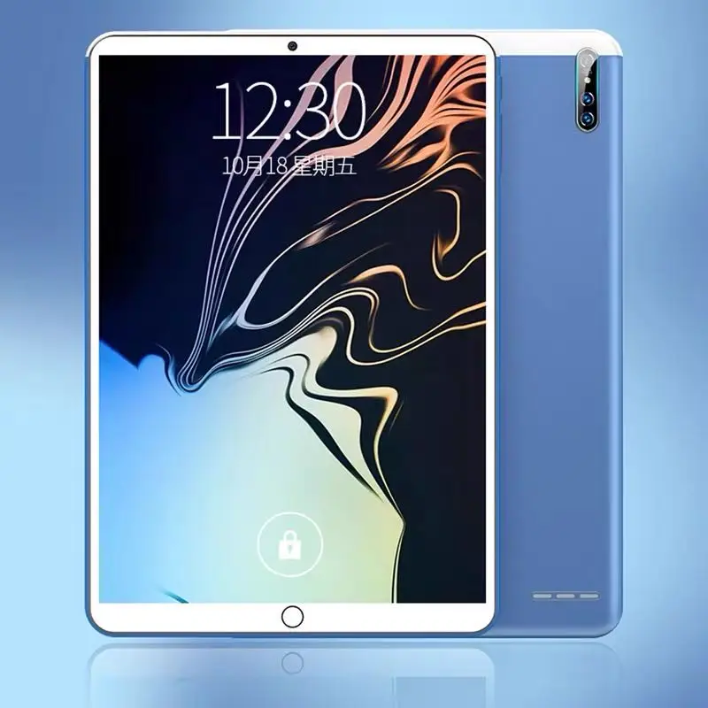 10.1 Inch Android 9.0 Tablet PC 6GB+128GB Smartphone Home Delivery HD Screen Inch Online Learning Tablet 4G WIFI GPS Tablet best inexpensive tablet Tablets