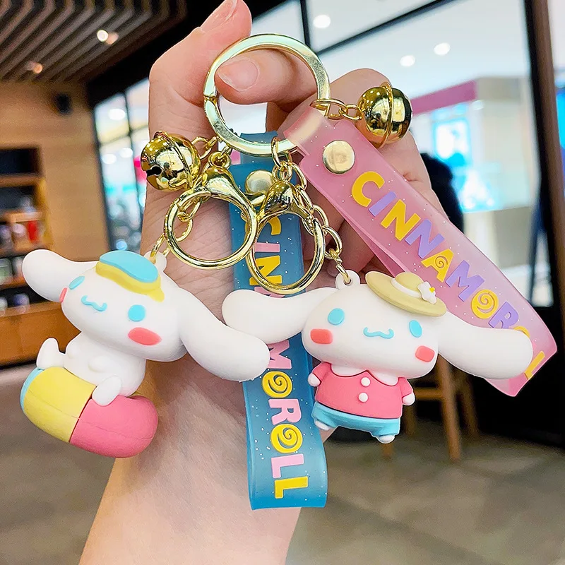 

Cinnamoroll Bag Pendant Kawaii Anime Sanrio Cute Cartoon Character Girly Heart Personality Keychain Toy for Girls