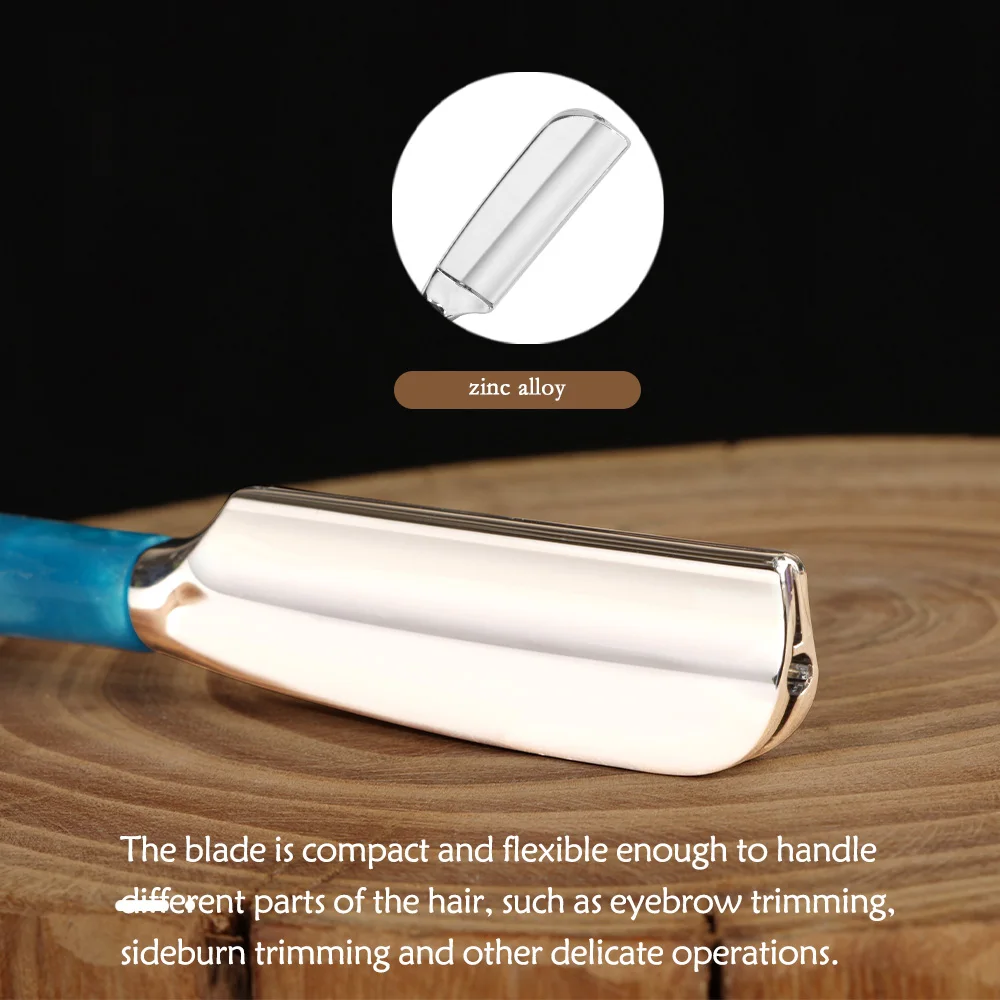 전문가용 남성용 면도기, 깔끔한 면도와 헤어 트리밍을 위한 클래식 이발사 면도기 ? 수동 남성용 수염 관리를 위한 살롱급 이발소 면도기, 발렌타인데이 선물, 아버지의 날 선물, 할로윈 및 크리스마스 선물