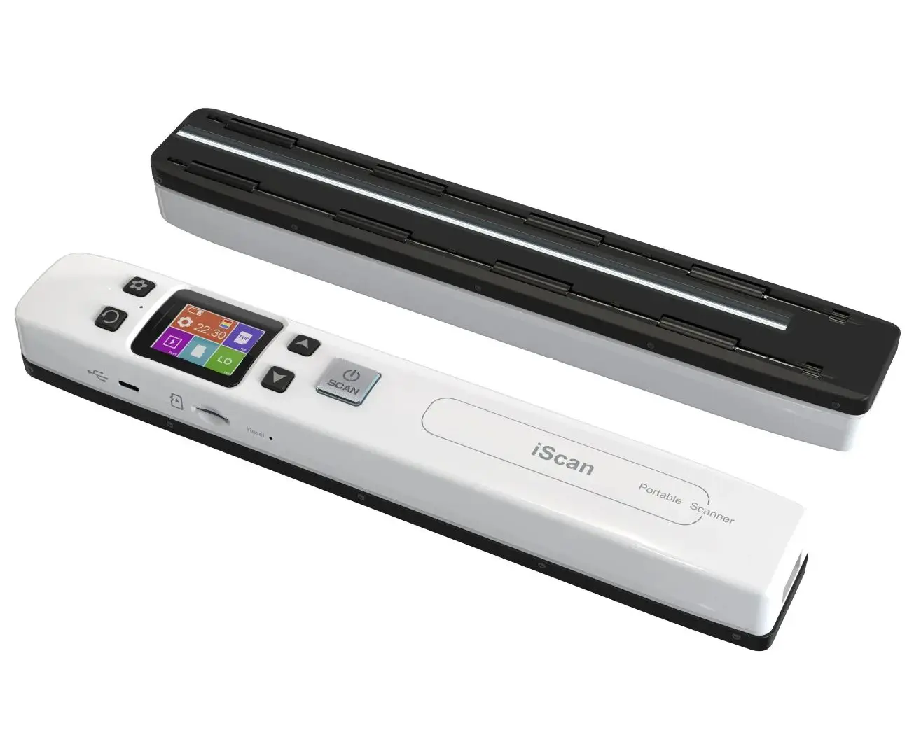 Portable iScan Wifi Scanner Handheld Zero Margin Scanner 1050DPI HD JPG/PDF for Business Reciepts Scan Document Images