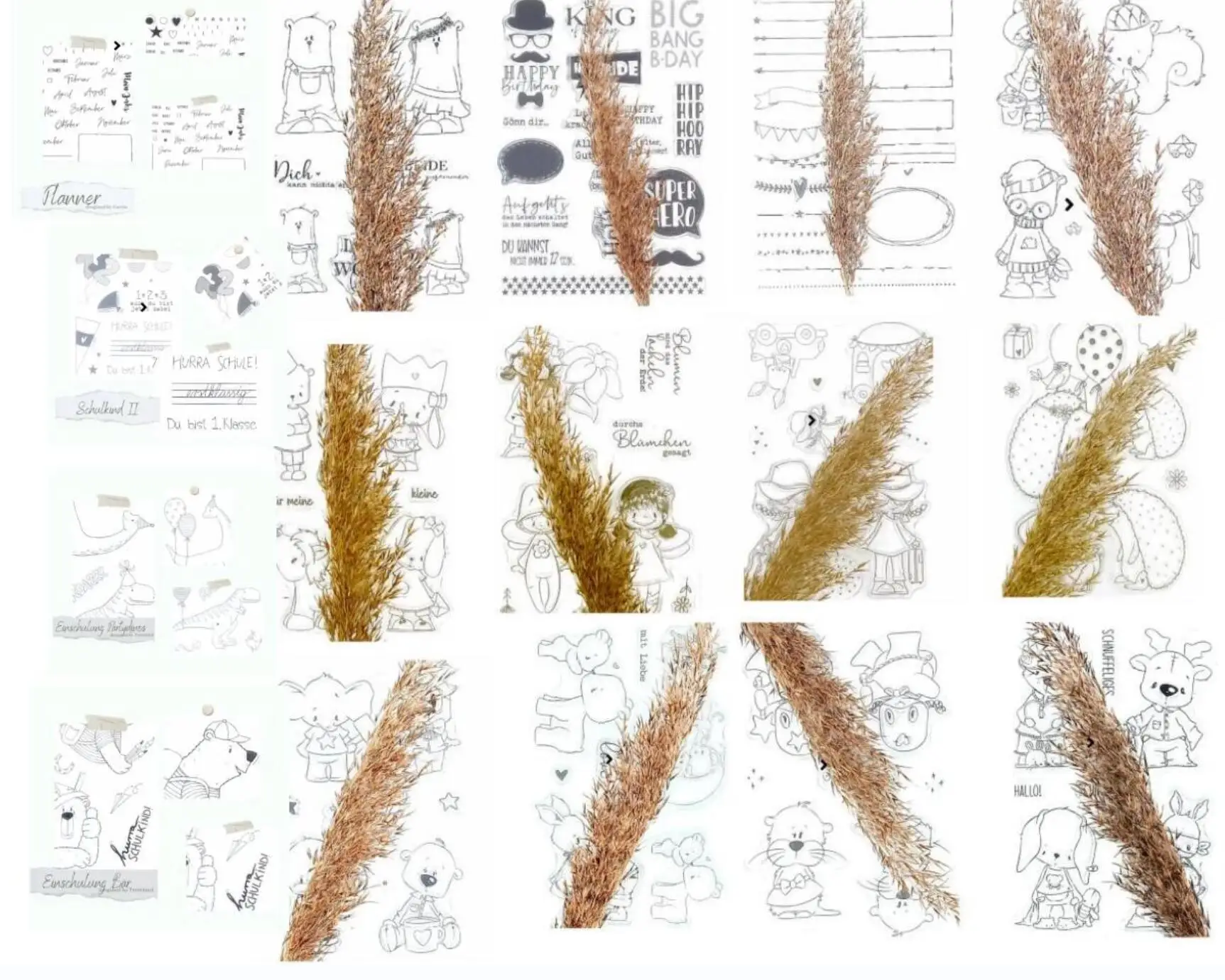 2022 новый прозрачный силиконовый штамп/печать для скрапбукинга своими