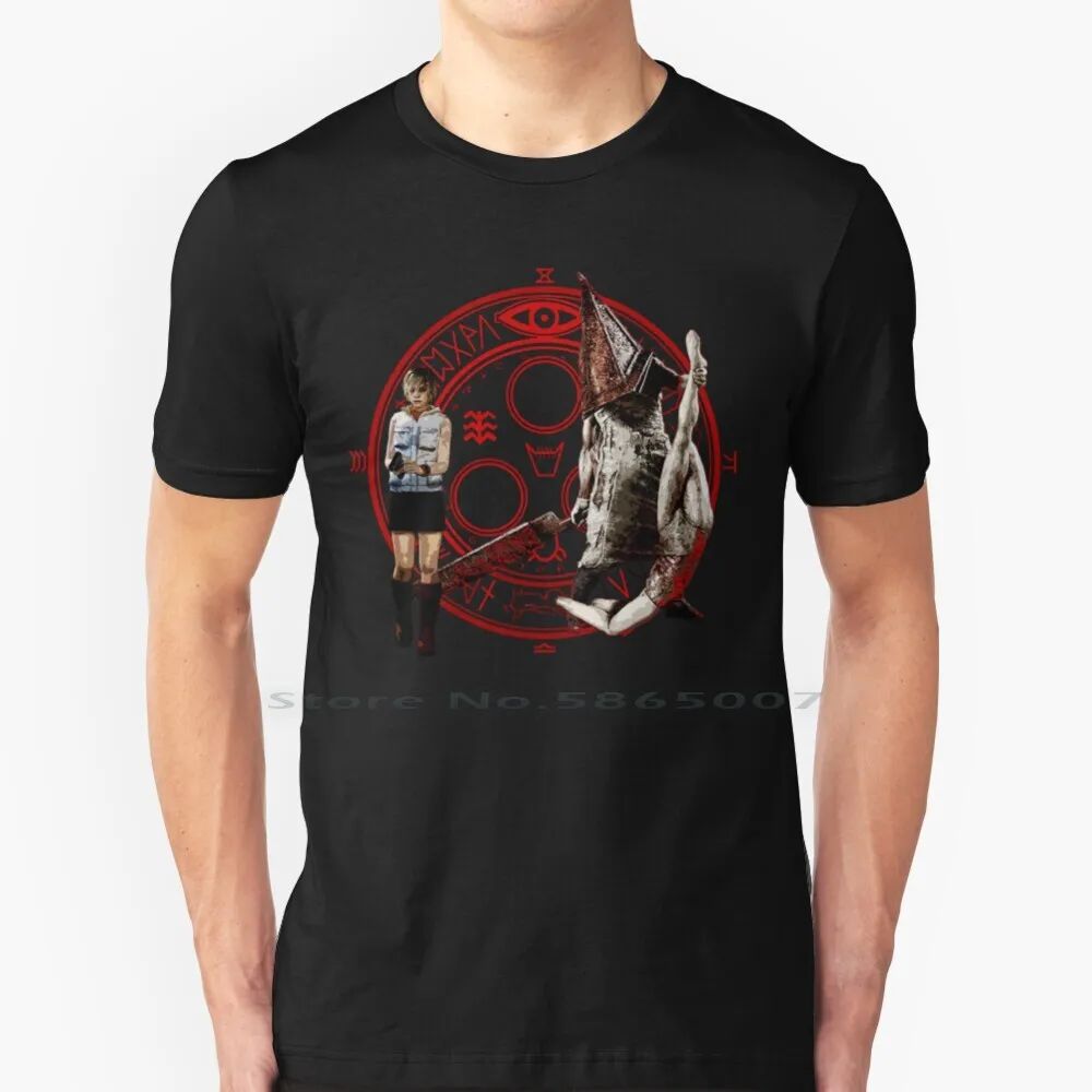 Silent Hill T Shirt Cotton 6Xl Pyramid Head Silent Hill 2 Silent Hill 3 Heather Mason James Head Toymunkey Of The Sun
