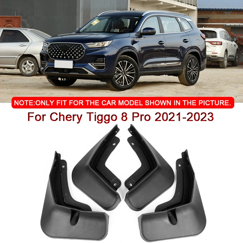 

Car Mud Flaps Splash Guard Mudguards Car Styling Fit For Chery Tiggo 8 Pro 2021-2023 MudFlaps Front Rear Fender Auto Accessories