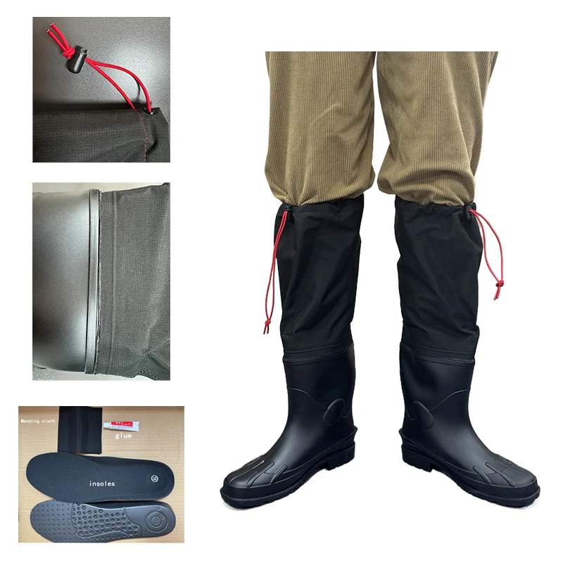 leg waders Fishing Hip Boots waterproof river boots