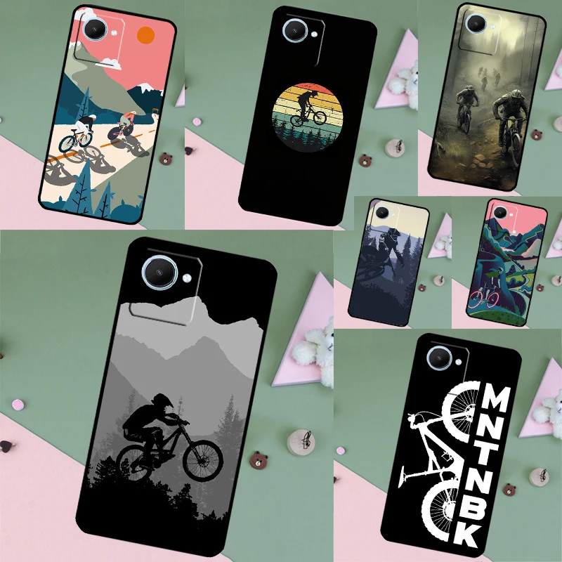 Custodia Mtb Per Bicicletta Da Mountain Bike Per Realme 11 Pro Plus 10 9 8 C11 C15 C25S C21Y C30 C31 C33 C35 C53 C55 Gt Neo 5 3T 2T