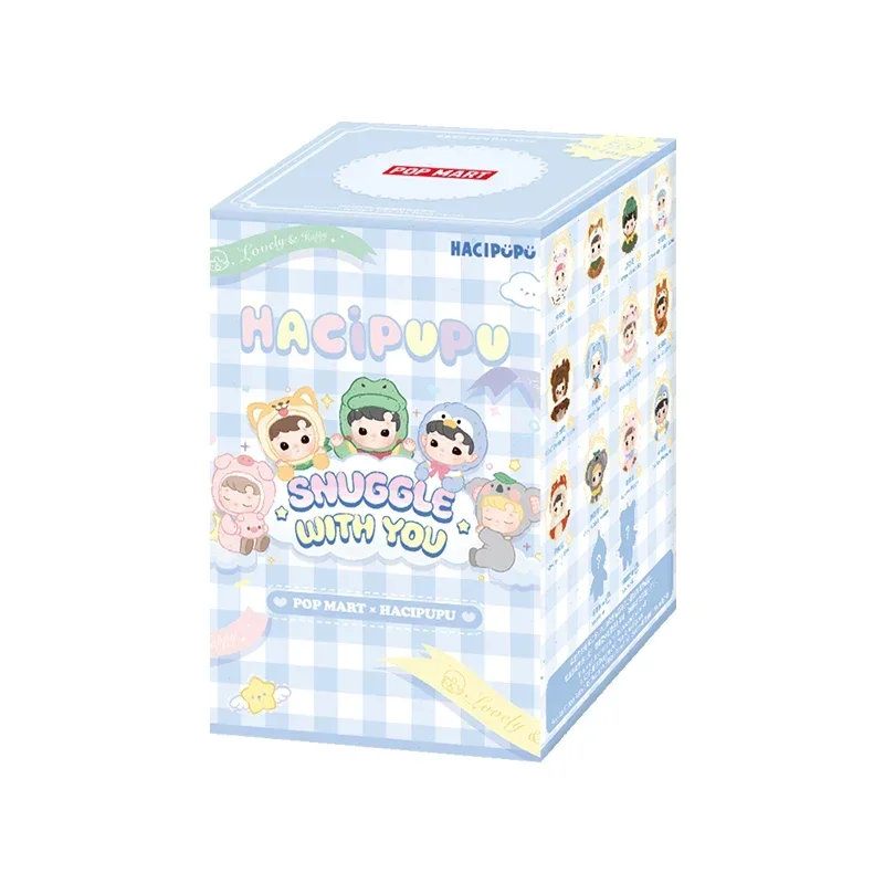 thumbnail image 1 of POP MART HACIPUPU Snuggle With You Series Blind Box Guess Bag Original Toys Doll Cute Action Anime Figure Desktop Ornaments Gift, 1 of 5