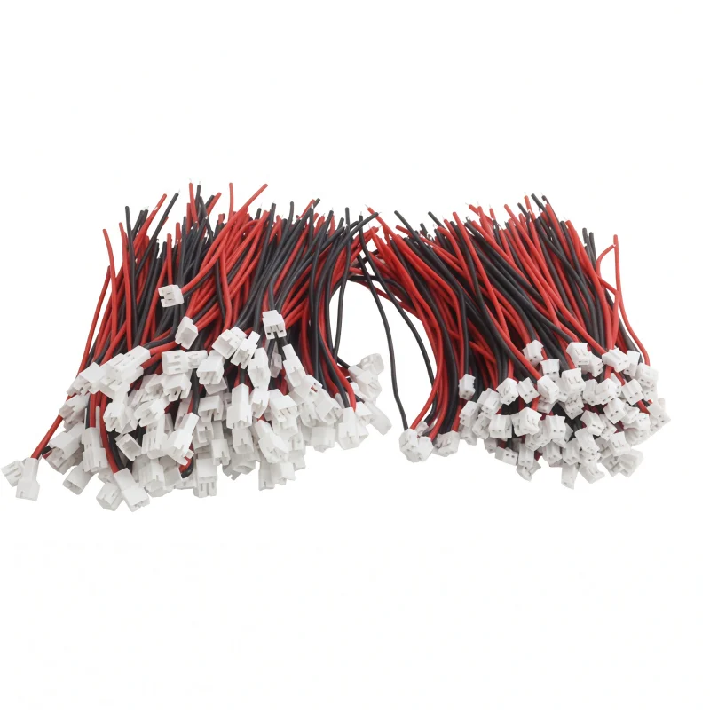 Connecteurs JST PH 2.0 2 broches - Lot de 5/10 paires, câble 10cm