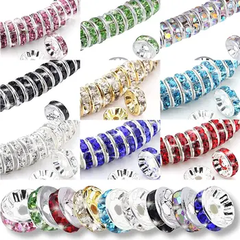 Crystal Rondelle Spacer Beads 1