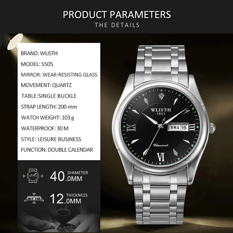 Relogio Masculino Men Watch Wrist Watch Men Top Brand Luxury Set Quartz Watche Waterproof Men Watch Sport Military Watch