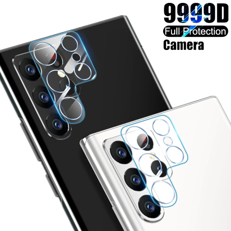 Защитная пленка для объектива камеры Samsung Galaxy S22 Ultra Plus 5G S21 S20FE, закаленное стекло для задней камеры S22Plus, 3 шт.